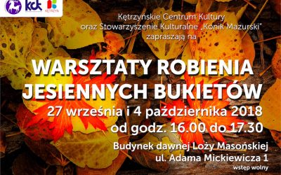 Warsztaty Robienia Jesiennych Bukietów