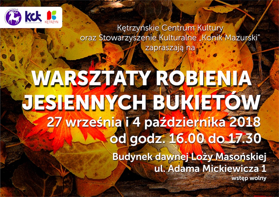 Warsztaty Robienia Jesiennych Bukietów