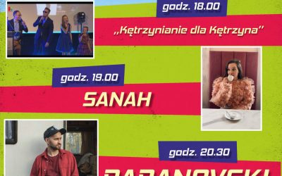 Muzyczne Pożegnanie Wakacji w Kętrzynie coraz bliżej