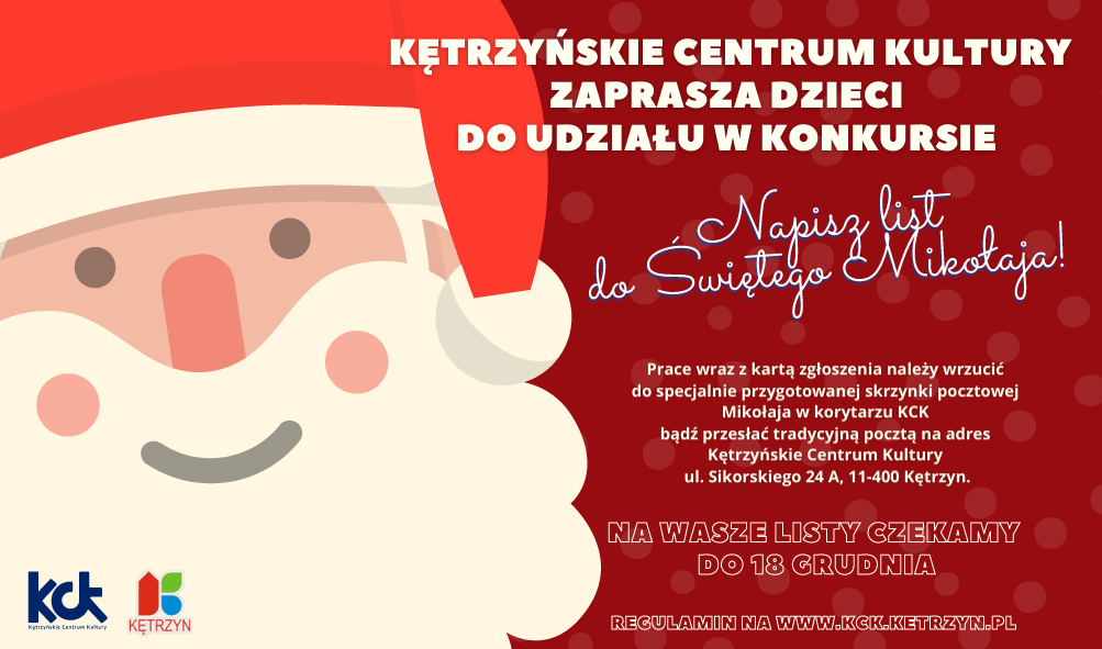 KONKURS – NAPISZ LIST DO ŚWIĘTEGO MIKOŁAJA