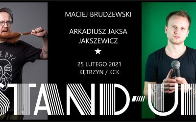 Wraca stand-up na żywo! Zaprasza Maciej Brudzewski i Arek „Jaksa” !