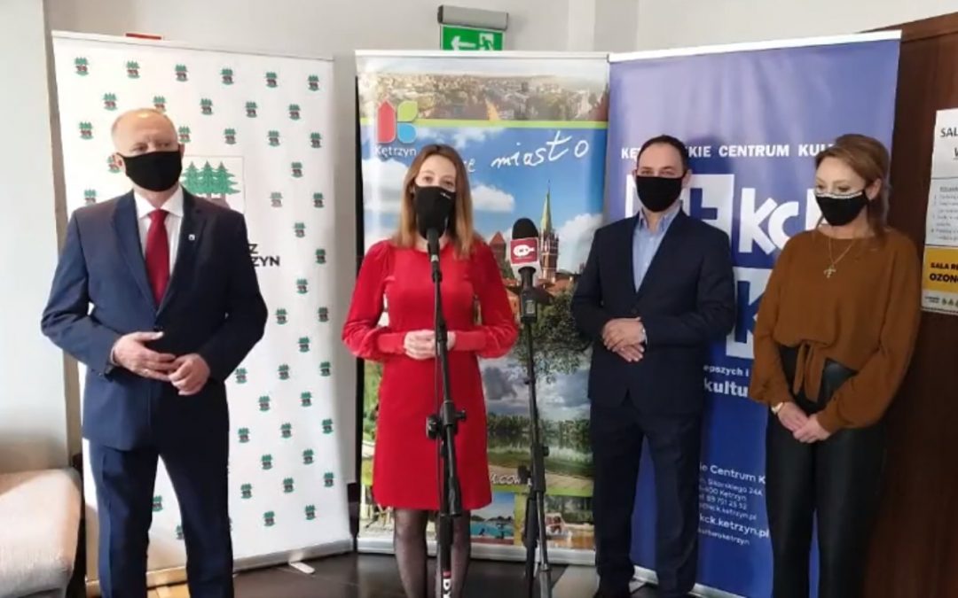 Konferencja prasowa dotycząca Kryształowej Nuty 2021