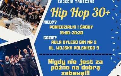 Zajęcia Hip Hop dla dorosłych?Czemu nie! – zapisz się już dziś