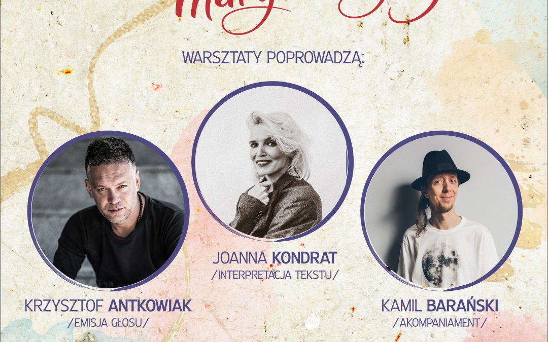 „Maryla lirycznie” – zapraszamy na młodzieżowe warsztaty wokalne