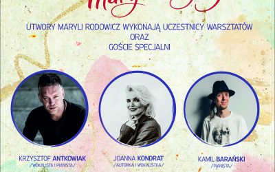 Zapraszamy na koncert „Maryla lirycznie” – podsumowanie warsztatów wokalnych