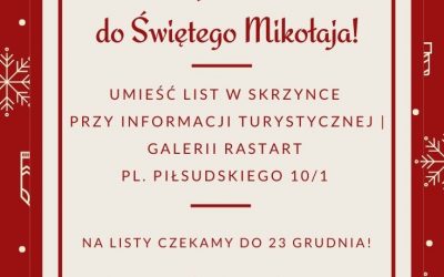 Konkurs – Napisz List do Świętego Mikołaja!