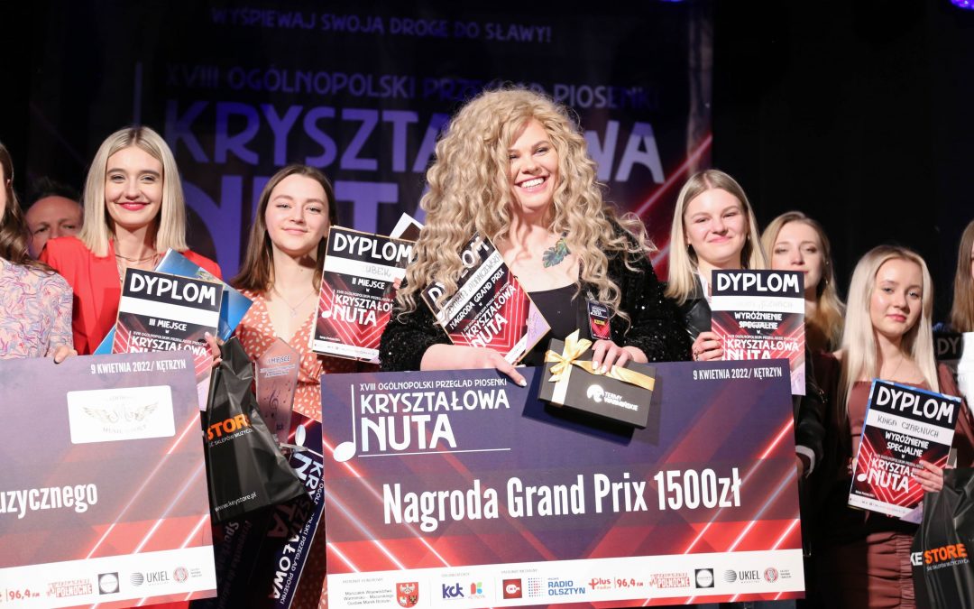 Diament tegorocznej edycji – Daria Adamczewska z nagrodą Grand Prix Kryształowej Nuty!