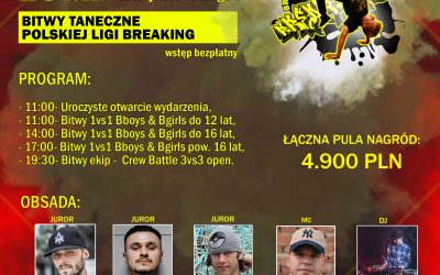 Breakmania rozgrzeje parkiet do czerwoności! Zobacz zmagania najlepszych tancerzy!