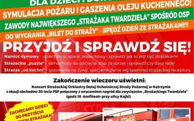 Przyjdź, sprawdź się i poczuj jak prawdziwy strażak!