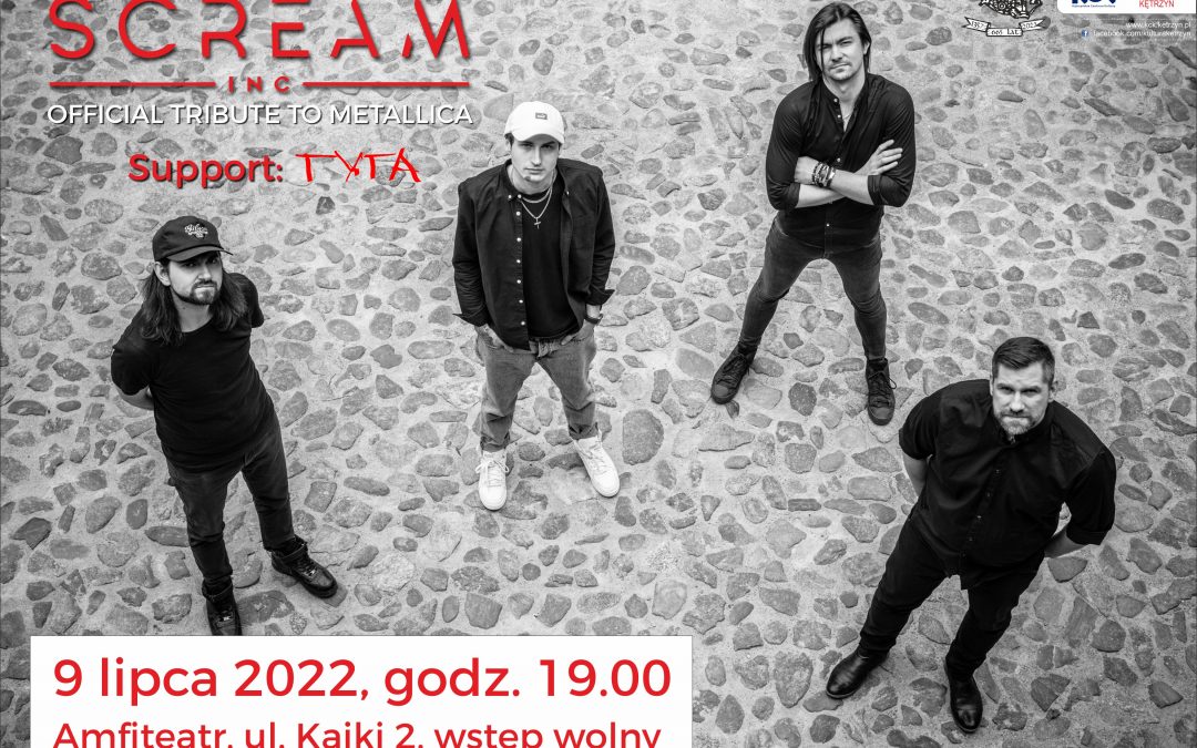 Jedyny oficjalny tribute band zespołu Metallica wystąpi Kętrzynie