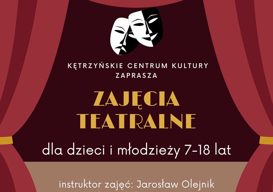 Trwają zapisy na zajęcia teatralne i plastyczne