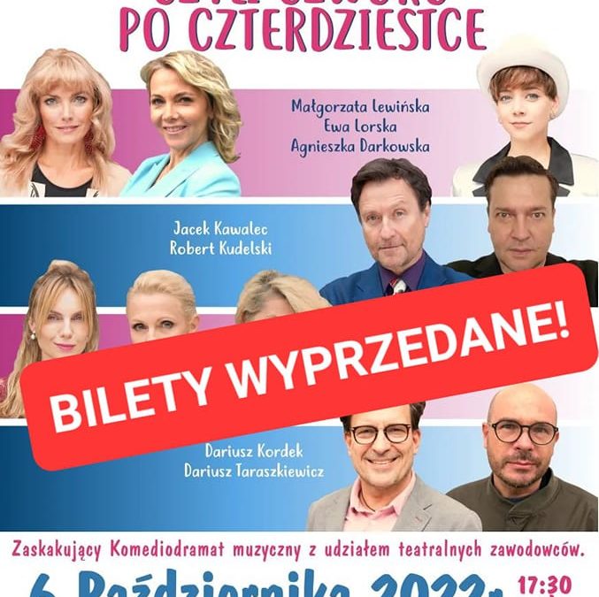 „Winda do nieba czyli czworo po czterdziestce” – zaskakujący muzyczny komediodramat w Kętrzynie!