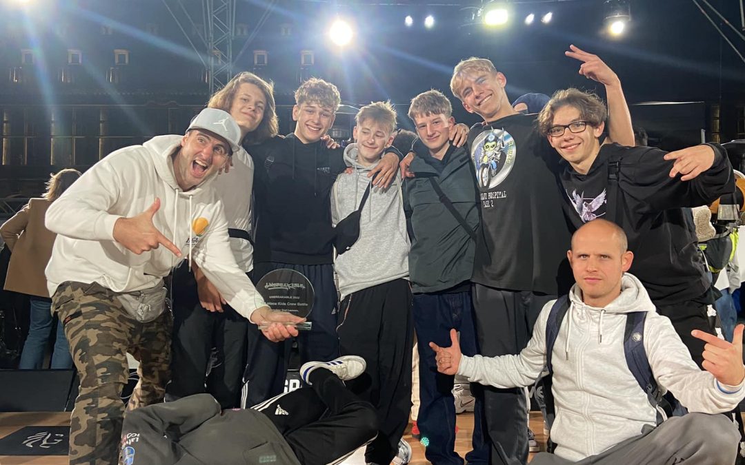 Bboy”Myśliwy” ostro namieszał w Belgii i wraca z kolejną nagrodą!