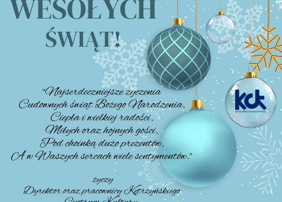Życzymy Wesołych Świąt!