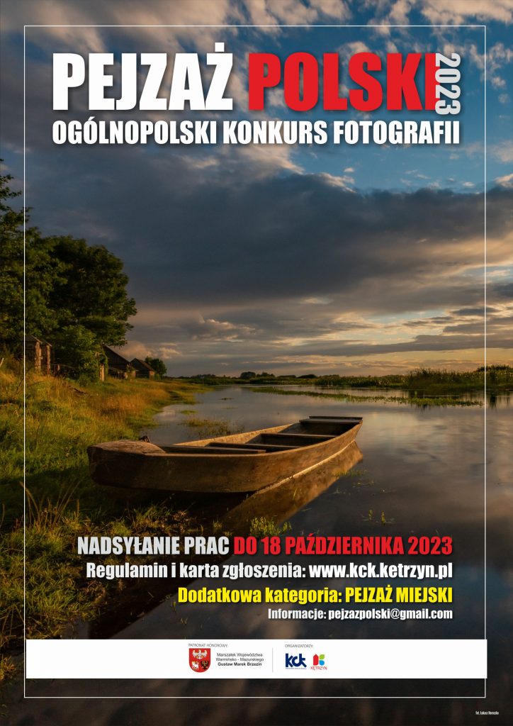 Plakat konkursu Pejzaż Polski
