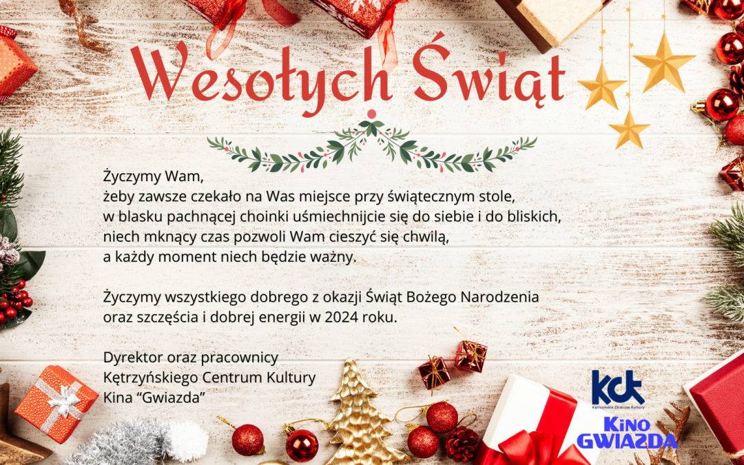 WESOŁYCH ŚWIĄT!