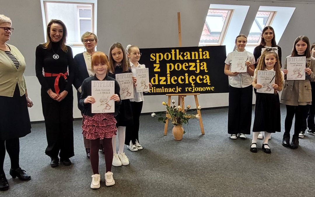 Spotkania z Poezją” – za nami eliminacje rejonowe