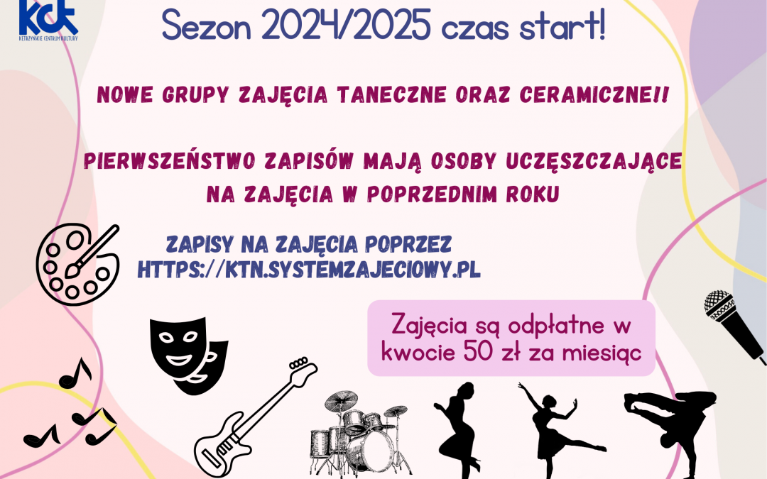 Oferta zajęć KCK  2024/2025