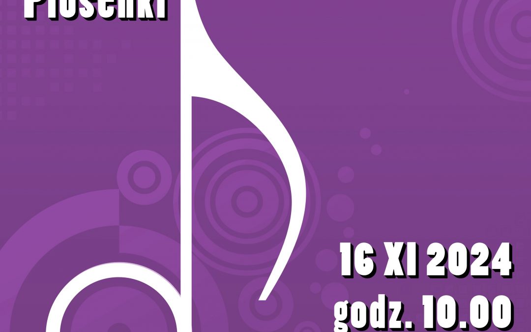 XIX Festiwalu Młodych Wykonawców Piosenki – zgłoś się!