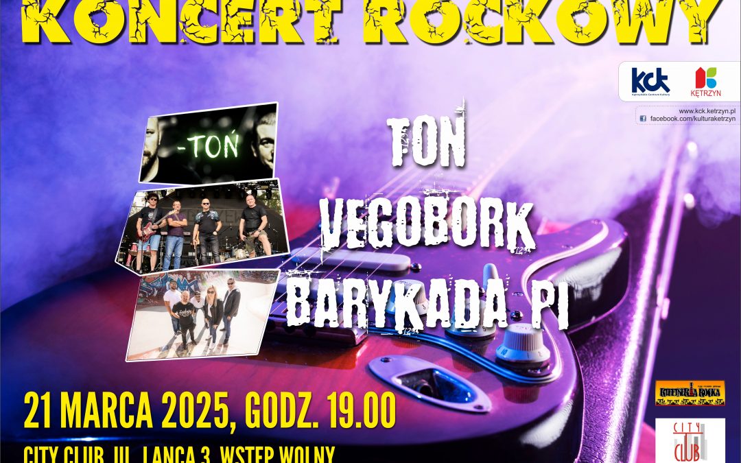 Koncert Rockowy/TOŃ/BARYKADA PI/VEGOBORK