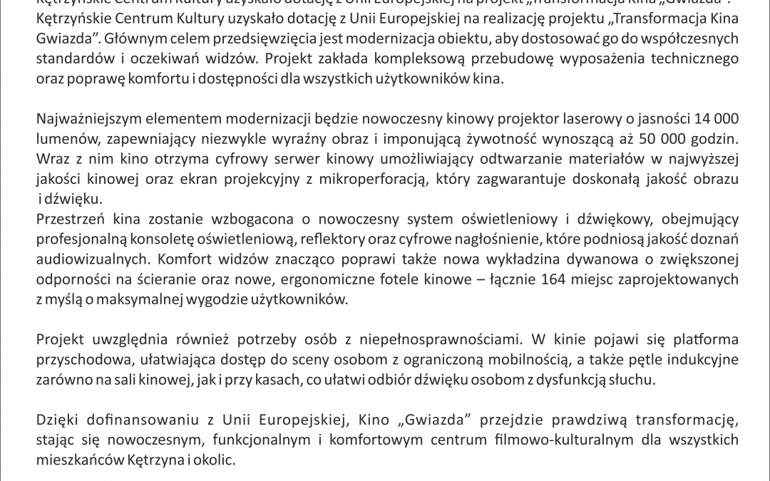 Transformacja Kina „Gwiazda”