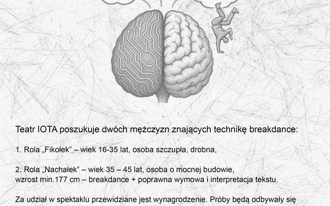 Teatr IOTA ogłasza casting do nowej sztuki teatralnej