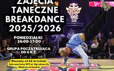 BREAKDANCE – zapisz się na zajęcia