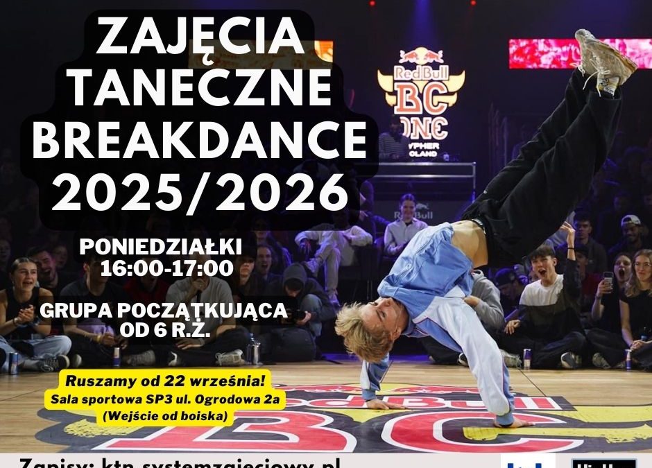BREAKDANCE – zapisz się na zajęcia