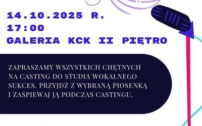 CASTING DO STUDIA WOKALNEGO SUKCES